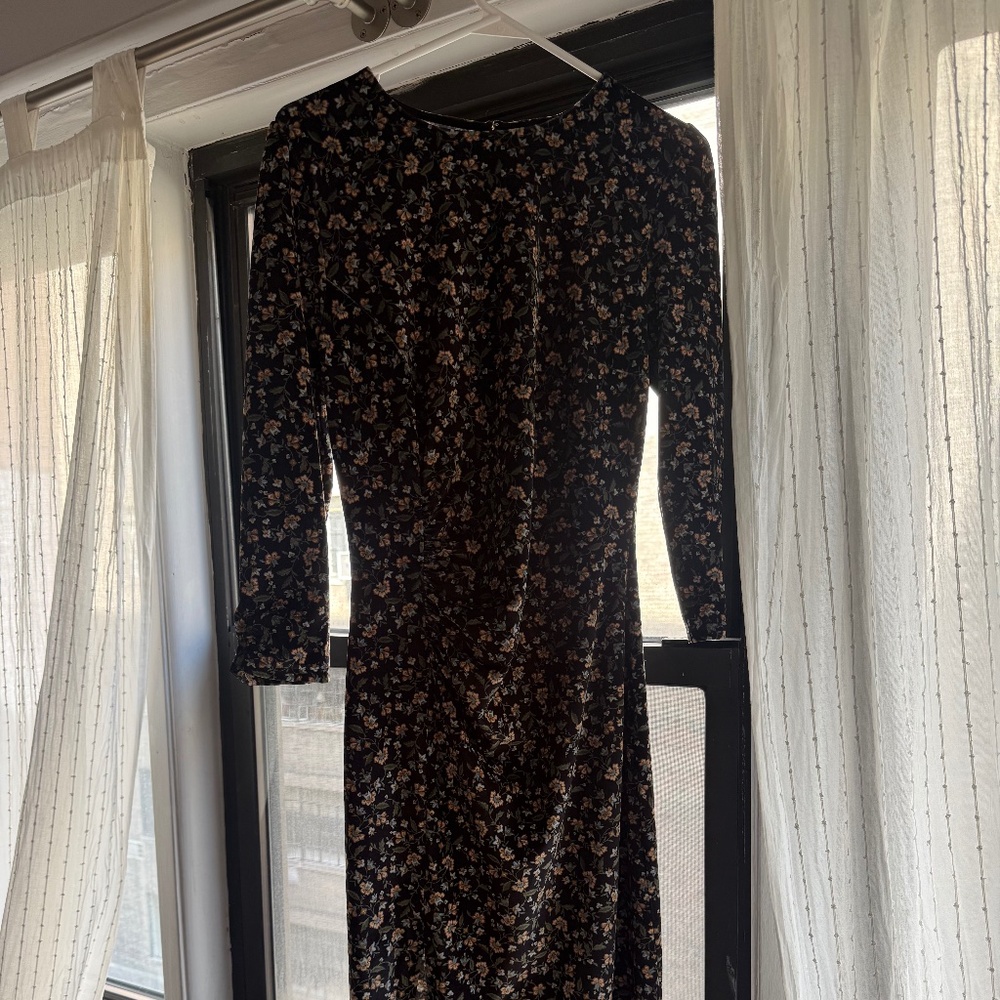 Sezane Themis Dress Silea Print - Size 40